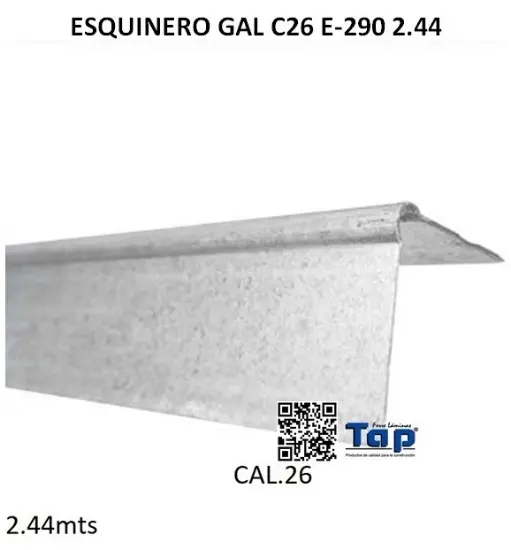 Imagen de ESQUINERO GAL C26 E-290 2.44