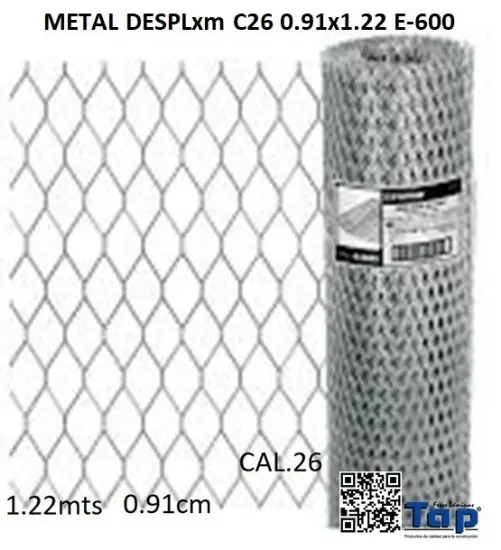 Imagen de METAL DESPLxm C26 0.91x1.22 E-600