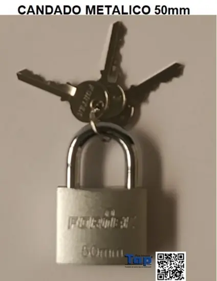 Imagen de CANDADO METALICO 50mm