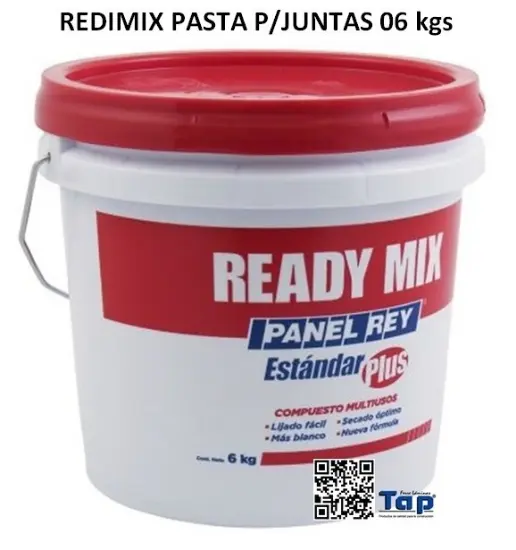 Imagen de REDIMIX PASTA P/JUNTAS 06 kgs