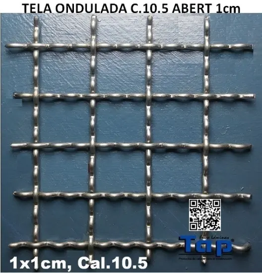 Imagen de TELA ONDULADA C.10.5 ABERT 1cm