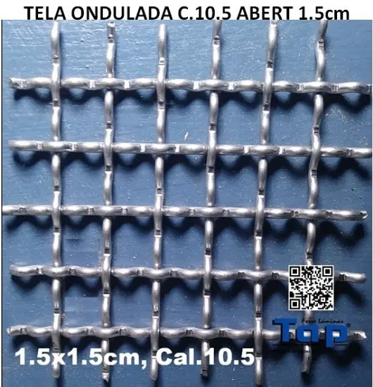 Imagen de TELA ONDULADA C.10.5 ABERT 1.5cm