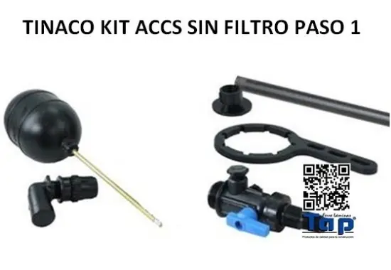 Imagen de TINACO KIT ACCS SIN FILTRO PASO 1