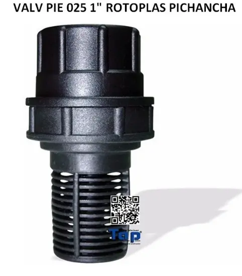 Imagen de VALV PIE 025 1" ROTOPLAS PICHANCHA