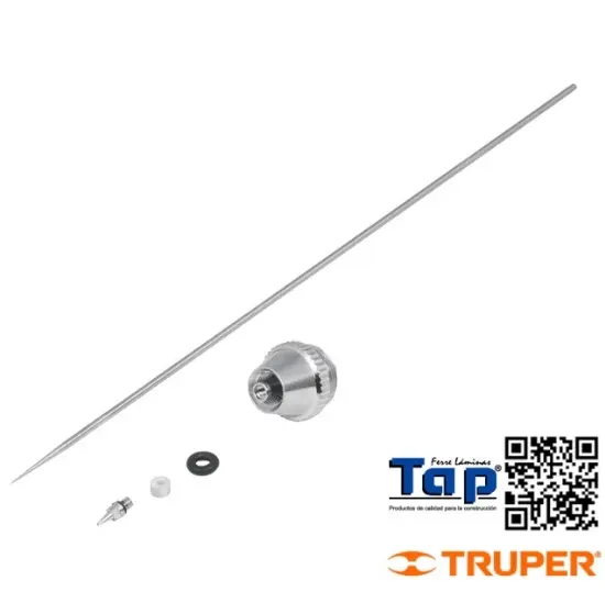 Imagen de AEROGRAFO ACC AERO-35 TRUPER KIT 5 PZAS