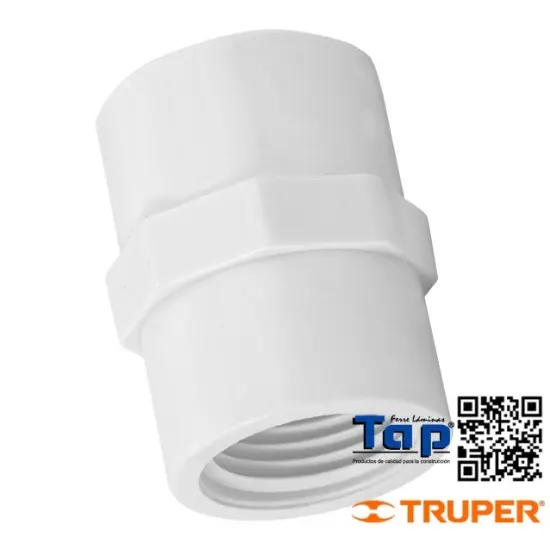 Imagen de ADAPTADOR HEMBRA PVC 013 1/2" FOSET