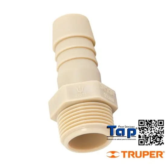 Imagen de ADAPTADOR INSERCION ROSCA EXTERIOR 019 3/4"X019 3/4" FOSET