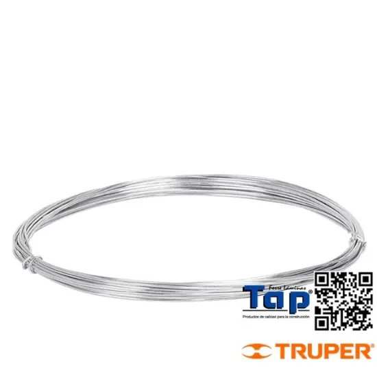 Imagen de ALAMBRE GALVANIZADO CAL 20 EN BOL ROLLO 30G