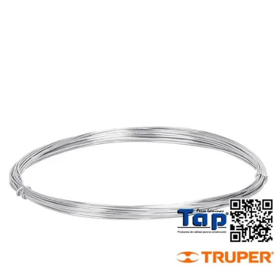 Imagen de ALAMBRE GALVANIZADO CAL 22 EN BOL ROLLO 30G