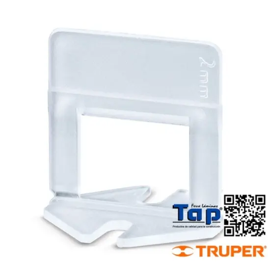 Imagen de ANCLAS P NIVELACION DE AZULEJOS DE 1mm TRUPER BOL 100