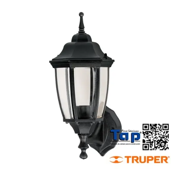 Imagen de ARBOTANTE T FAROL SOPORTADO NEGRO LAMP NO INCLUIDA