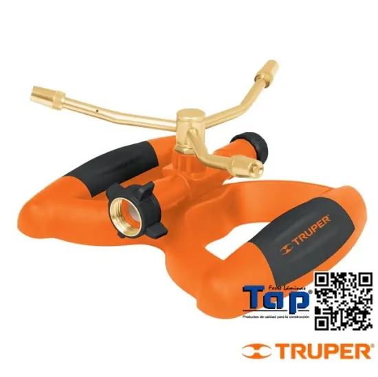 Imagen de ASPERSOR METALICO DE 3 BRAZOS C BASE  PCO TRUPER