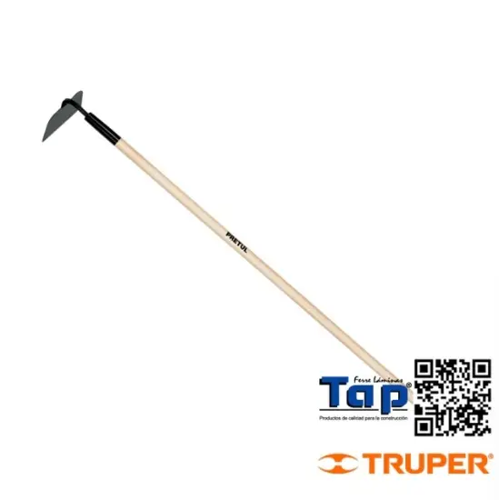 Imagen de AZADON T JARDINERO 6" MANGO 48" PRETUL
