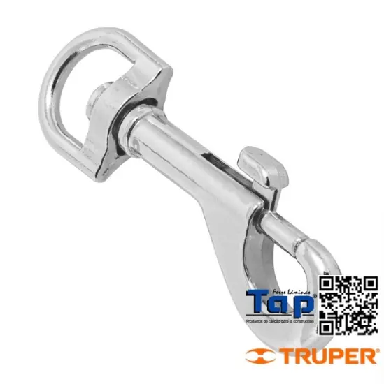 Imagen de BANDOLA DE ZINC 1/2" GIRATORIA FIERO