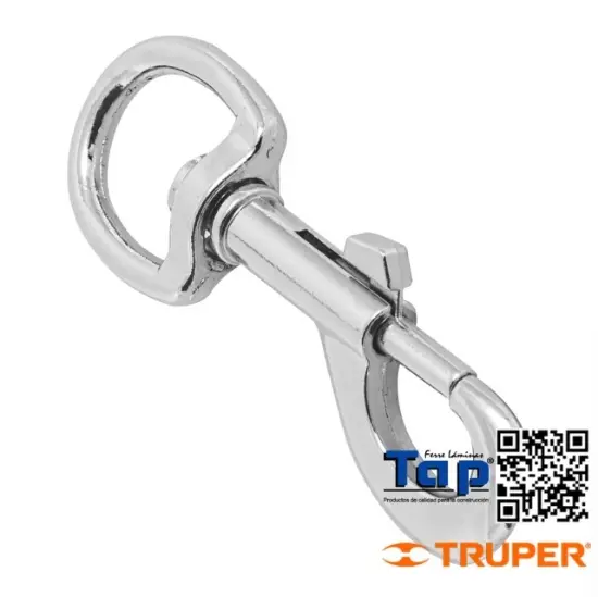 Imagen de BANDOLA DE ZINC 7/8" GIRATORIA FIERO