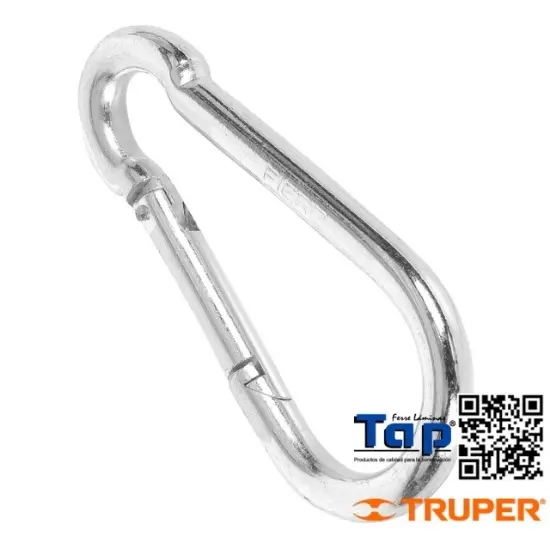 Imagen de BANDOLA MOSQUETON DE ACERO 013 1/2" FIERO