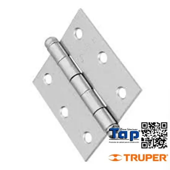 Imagen de BISAGRA CUA 050 2" ACERO INOXIDABLE PLANA HERMEX