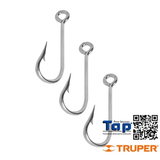 Imagen de ANZUELOS P PESCA # 12 TRUPER BLISTER C 100
