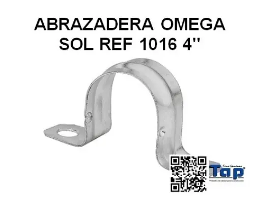 Imagen de ABRAZADERA OMEGA SOL REF 1016 4"