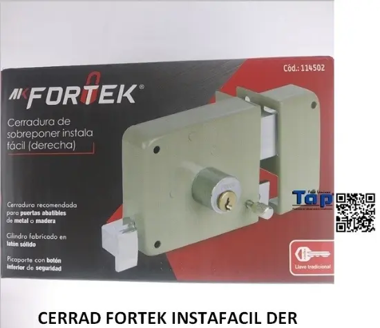 Imagen de CERRAD FORTEK INSTAFACIL DER