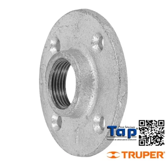 Imagen de BRIDA ACERO GALVANIZADO 025 1" FOSET