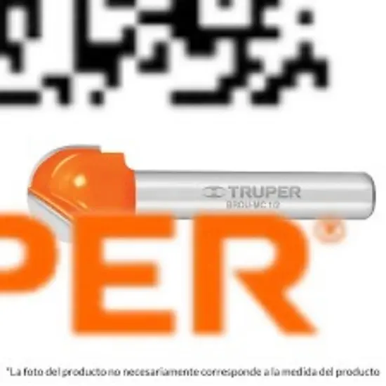 Imagen de BROCA P ROUTER MEDIA CAÑA 006 1/4" TRUPER