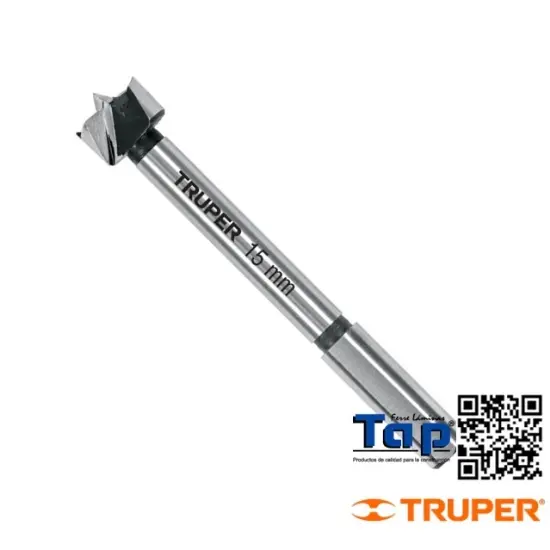 Imagen de BROCA FORSTNER 15 MM P MADERA TRUPER