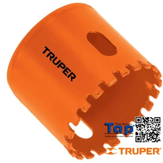 Imagen de BROCASIERRA DIAMANTE 022 7/8" BORDE SEGMENTADO TRUPER