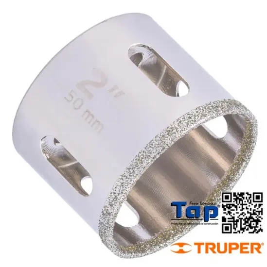Imagen de BROCASIERRA DIAMANTE 050 2" BORDE CONTINUO TRUPER