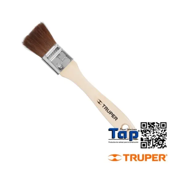 Imagen de BROCHA PELO CAMELLO 025 1" C MANGO MAD TRUPER