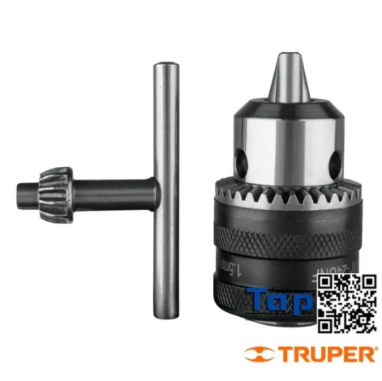 Imagen de BROQUERO 009 3/8"CON LLAVE TRUPER