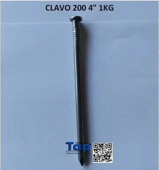 Imagen de CLAVO 200 4" 1KG