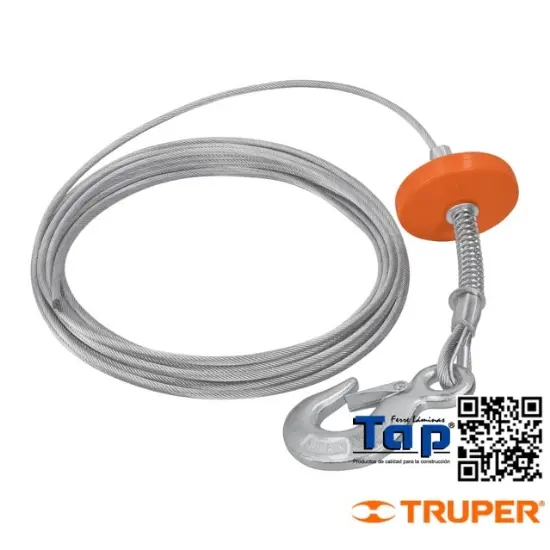 Imagen de CABLE DE REP P POLIPASTO ELECTRICO POLE-1000 TRUPER