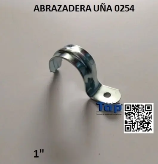 Imagen de ABRAZADERA UÑA 0254 1"