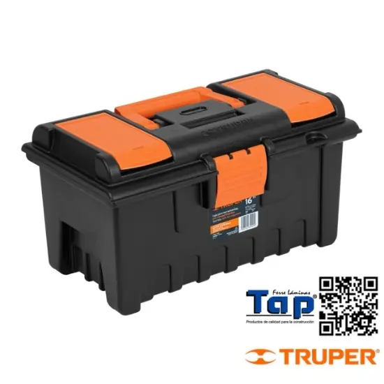 Imagen de CAJA P HERRAMIENTA 400 16" C COMPARTIMENTOS TRUPER