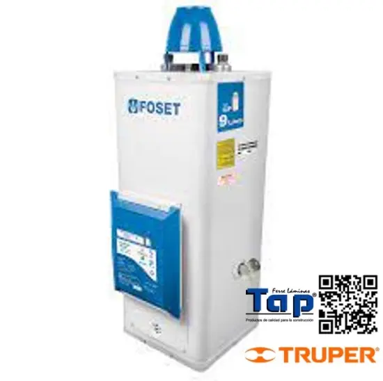 Imagen de CALENTADOR ELECTRONICO PASO 9 L 2 SERVICIOS GAS NATURAL