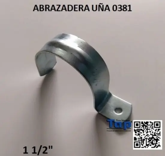 Imagen de ABRAZADERA UÑA 0381 1 1/2"