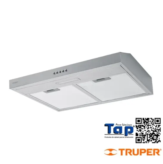 Imagen de CAMPANA EXTRACTORA 60 CM DE PARED ACERO INOXIDABLE FOSET