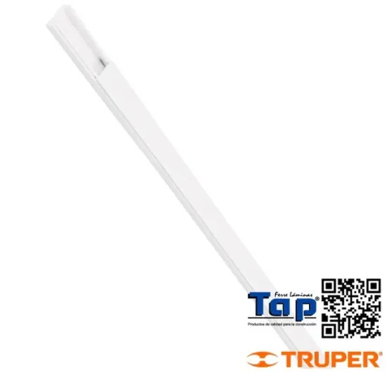 Imagen de CANALETA 1 VIA 10X20 MM VOLTECK