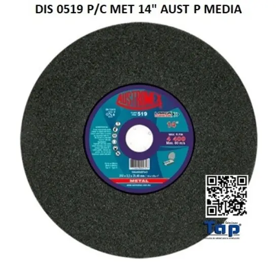 Imagen de DIS 0519 P/C MET 14" AUST P MEDIA