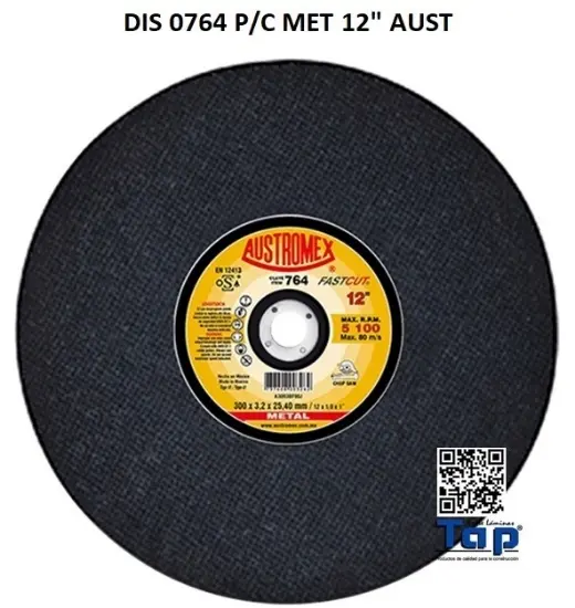 Imagen de DIS 0764 P/C MET 12" AUST