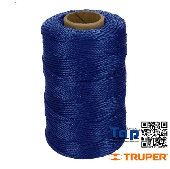 Imagen de HILO P ALBAÑIL AZUL TRUPER CARRETE C 165 M