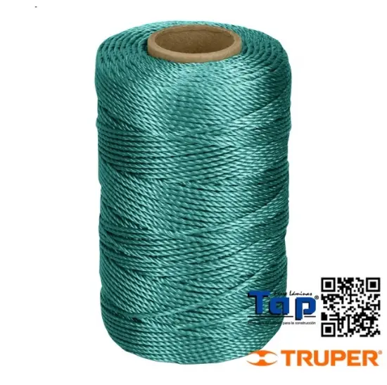 Imagen de HILO P ALBAÑIL VERDE TRUPER CARRETE C 165 M