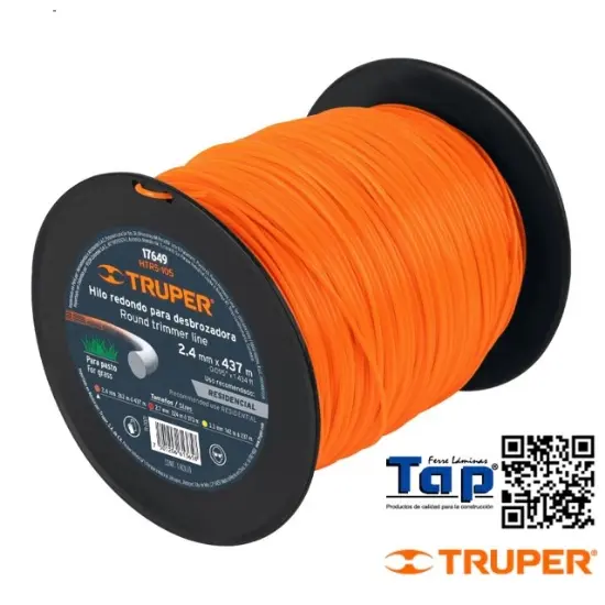 Imagen de DESBROZADORA HILO 2.4 MMX437 M TRUPER CARRETE
