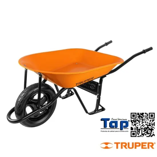 Imagen de CARRETILLA 4.5 FT3 IMPONCHABLE BASTIDOR TUBULAR TRUPER