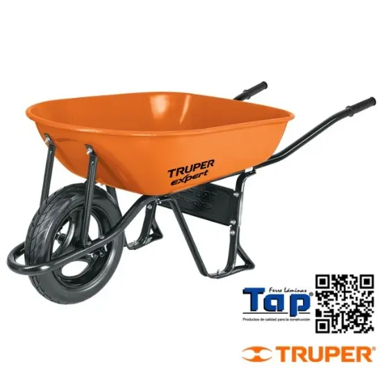 Imagen de CARRETILLA 5.5 FT3 IMPONCHABLE BASTI TUBULAR,TRUPER EXPERT