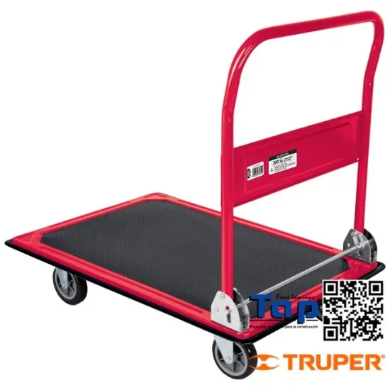 Imagen de CARRO CARGA PLEGABLE DE  T PLATAFORMA 300 KG PRETUL