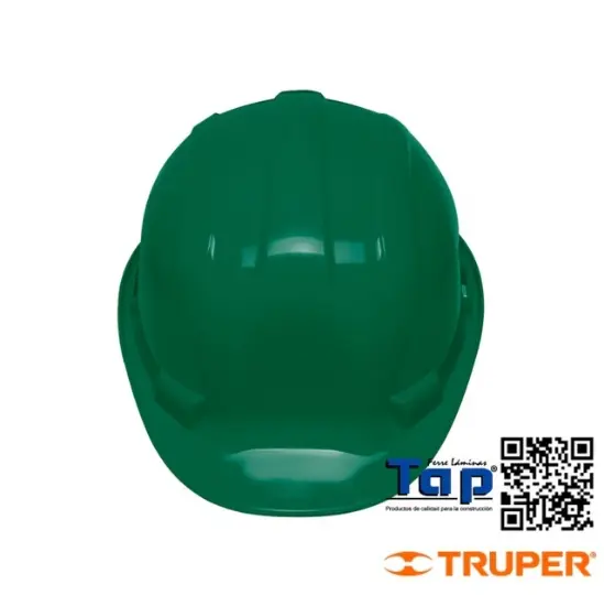 Imagen de CASCO SEGURIDAD AJUSTE INTERVALOS VERDE PRETUL