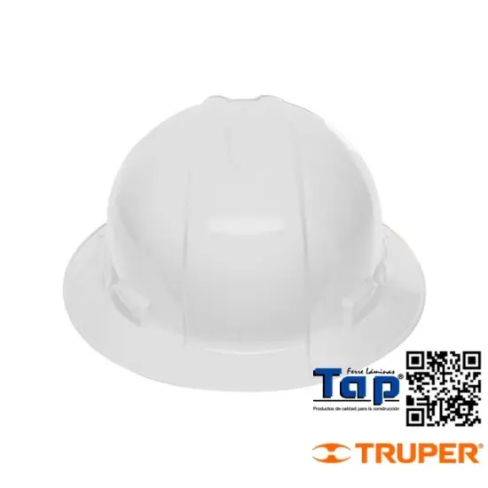 Imagen de CASCO SEGURIDAD ALA ANCHA BLANCO TRUPER