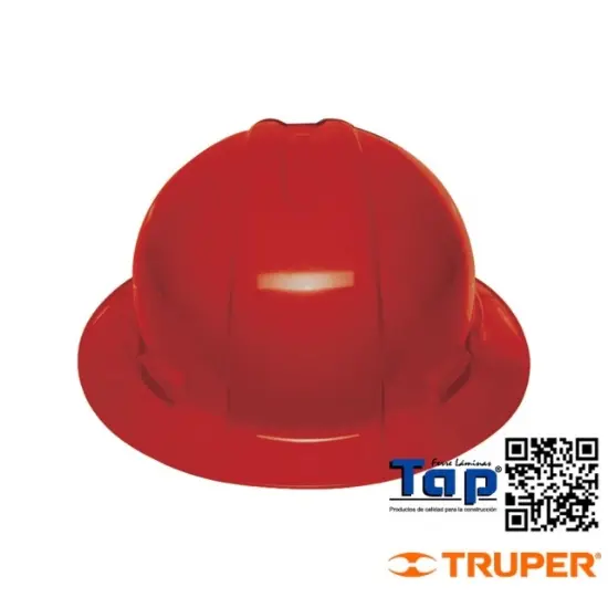 Imagen de CASCO SEGURIDAD ALA ANCHA ROJO TRUPER